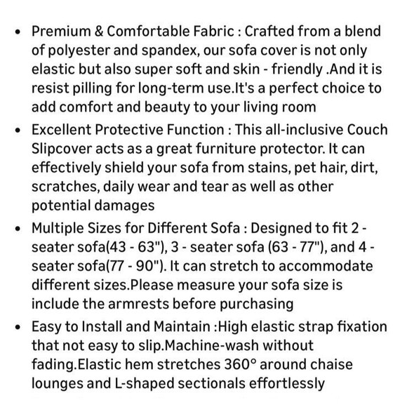 3- Seater Couch Cover Geometric Design New - Picture 6 of 6